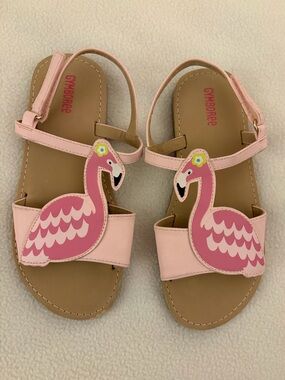 Gymboree Tropical Paradise Flamingo Sandals